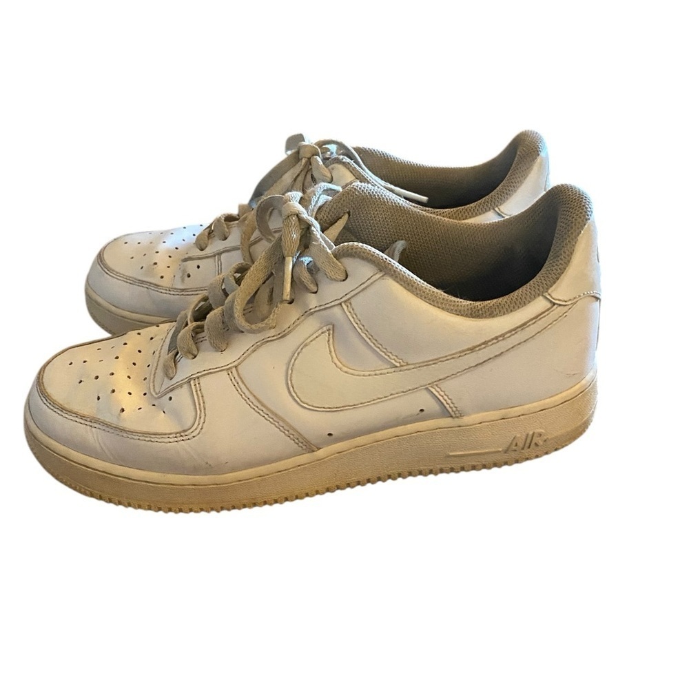 Nike Air force one white Leather classic cool Sneakers Athleisure streetwear